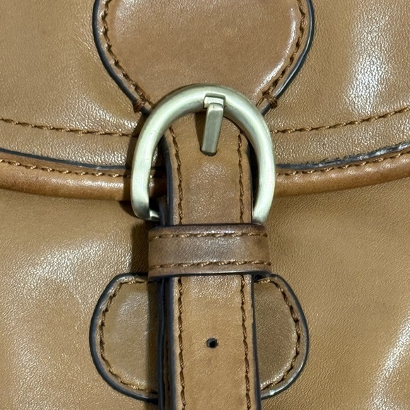 TALBOTS  Tan Leather Women's Bag - Picture 2 of 7